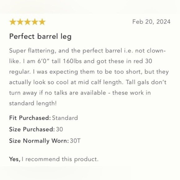 NWT Size 32 - Anthropologie Cotton Cropped Vintage Barrel Pants (NWT US$ 138) - Picture 15 of 16